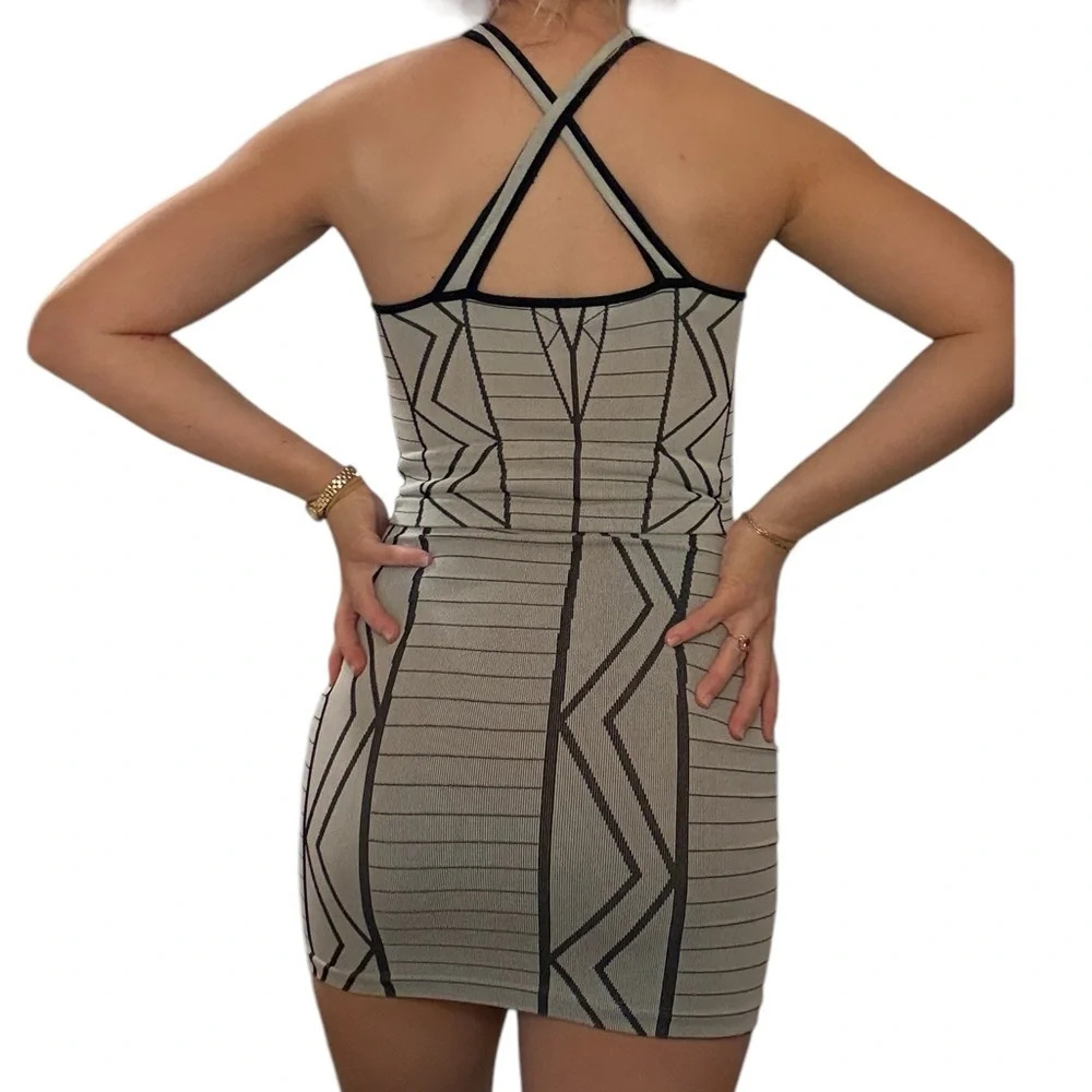 BCBGeneration Geometric Patterned Two Piece Set - Picture 2 of 5